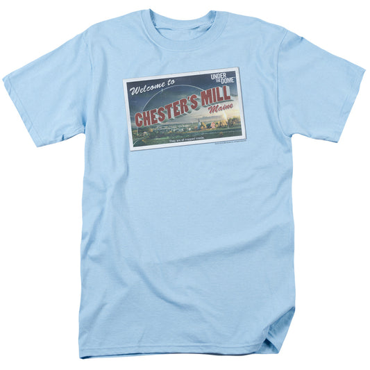 UNDER THE DOME : POSTCARD S\S ADULT 18\1 Light Blue XL