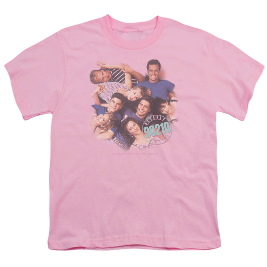 90210 : GAND AND LOGO S\S YOUTH 18\1 PINK XL