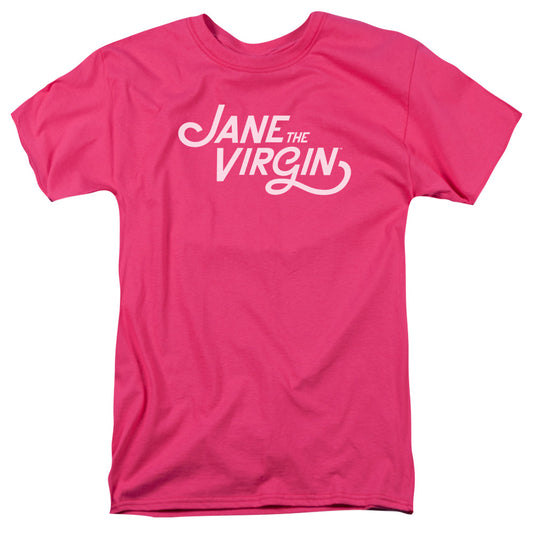 JANE THE VIRGIN : LOGO S\S ADULT 18\1 Hot Pink LG