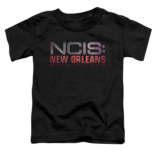 NCIS:NEW ORLEANS : NEON SIGN S\S TODDLER TEE Black LG (4T)