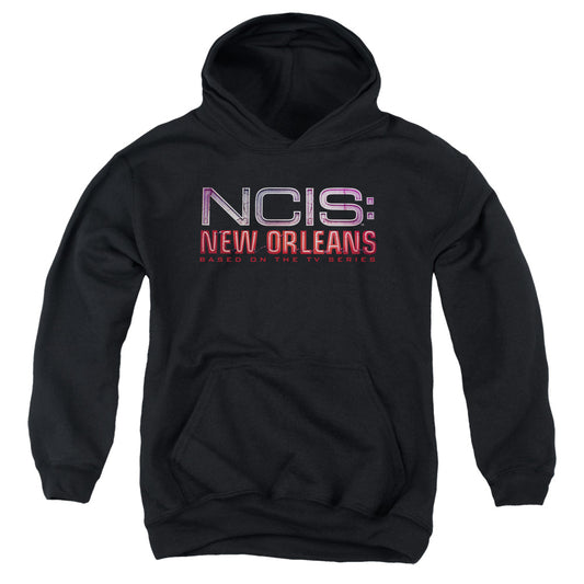 NCIS:NEW ORLEANS : NEON SIGN YOUTH PULL OVER HOODIE Black LG