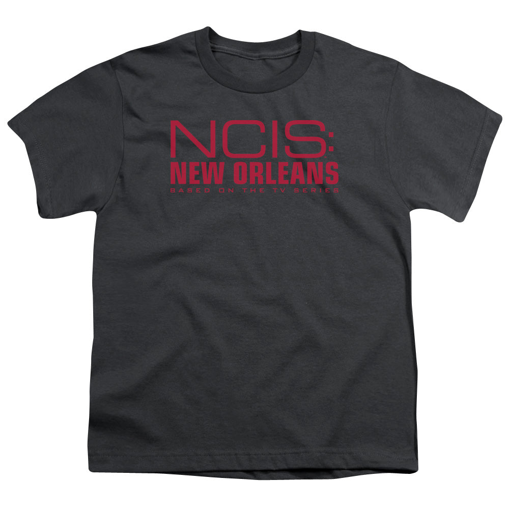 NCIS:NEW ORLEANS : LOGO S\S YOUTH 18\1 Charcoal LG
