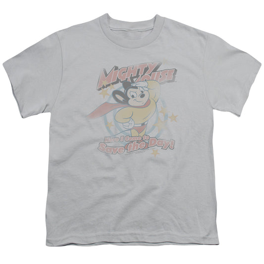 MIGHTY MOUSE : AT YOUR SERVICE S\S YOUTH 18\1 SILVER XL