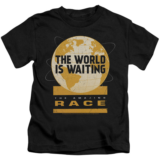 AMAZING RACE : WAITING WORLD S\S JUVENILE 18\1 Black MD (5\6)