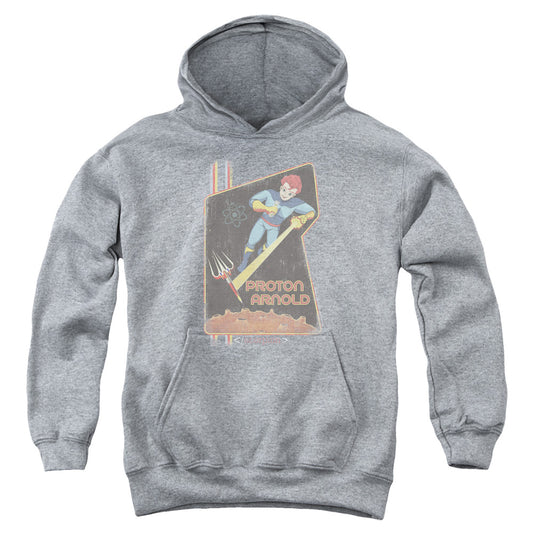 SCORPION : PROTON ARNOLD POSTER YOUTH PULL OVER HOODIE Athletic Heather SM