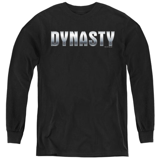 DYNASTY : DYNASTY SHINY L\S YOUTH BLACK XL