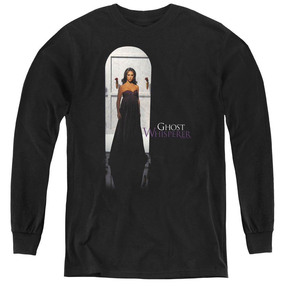 GHOST WHISPERER : DOORWAY L\S YOUTH BLACK XL