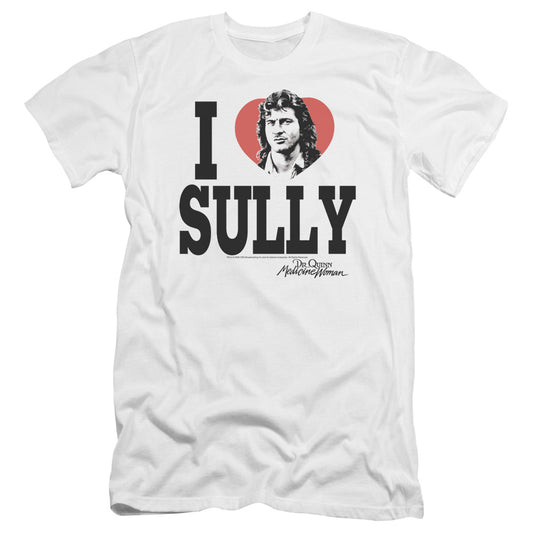 DR. QUINN : I HEART SULLY PREMIUM CANVAS ADULT SLIM FIT 30\1 WHITE MD