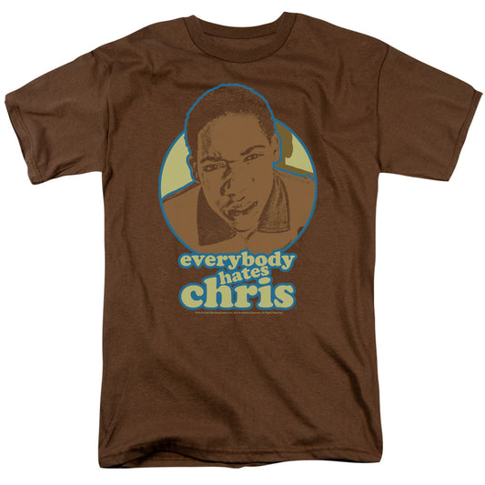 EVERYBODY HATES CHRIS : CHRIS GRAPHIC S\S ADULT 18\1 COFFEE XL