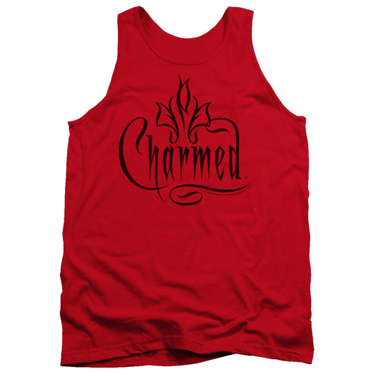 CHARMED : CHARMED LOGO ADULT TANK RED 2X