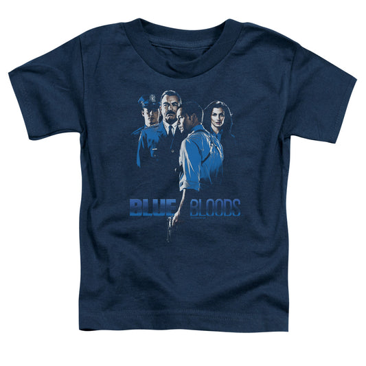 BLUE BLOODS : BLUE INVERTED S\S TODDLER TEE Navy SM (2T)