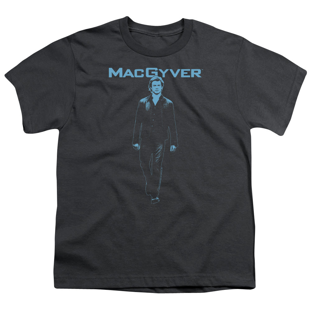 MACGYVER : MONO BLUE S\S YOUTH 18\1 Charcoal LG