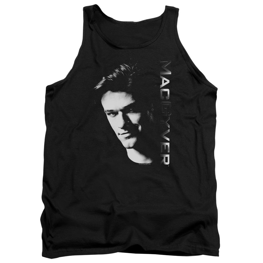 MACGYVER : FACE ADULT TANK Black MD