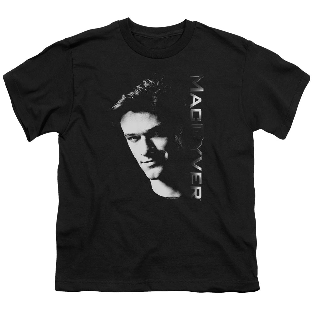 MACGYVER : FACE S\S YOUTH 18\1 Black XS
