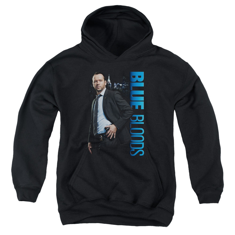 BLUE BLOODS : DANNY YOUTH PULL OVER HOODIE Black XL