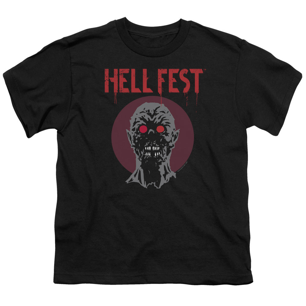 HELL FEST : LOGO S\S YOUTH 18\1 Black MD