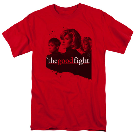 THE GOOD FIGHT : DIANE LUCCA MAIA S\S ADULT 18\1 Red 2X