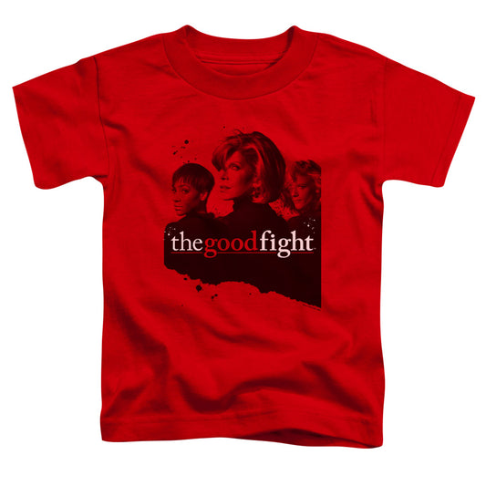 THE GOOD FIGHT : DIANE LUCCA MAIA TODDLER SHORT SLEEVE Red XL (5T)