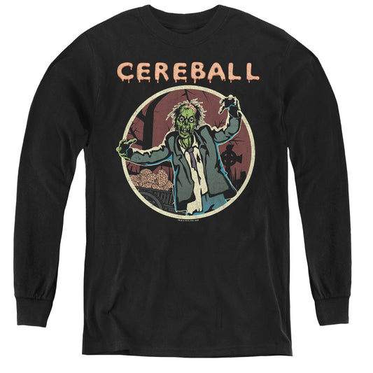HELL FEST : CEREBALL L\S YOUTH BLACK MD