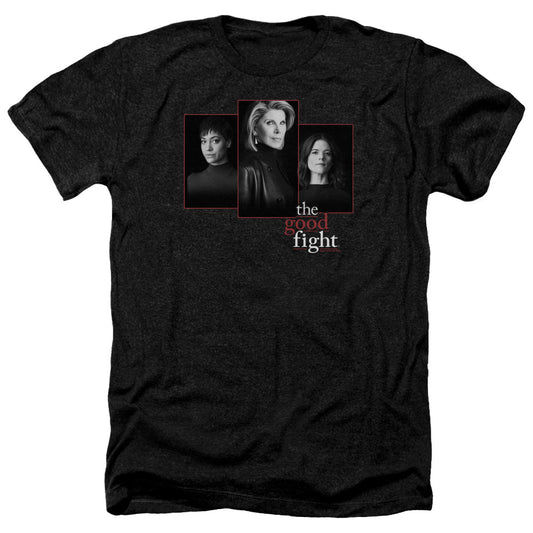 THE GOOD FIGHT : THE GOOD FIGHT CAST ADULT HEATHER Black XL