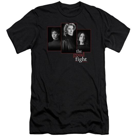 THE GOOD FIGHT : THE GOOD FIGHT CAST PREMIUM CANVAS ADULT SLIM FIT 30\1 Black MD