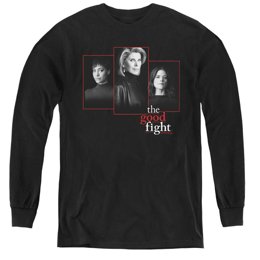 THE GOOD FIGHT : THE GOOD FIGHT CAST L\S YOUTH BLACK XL