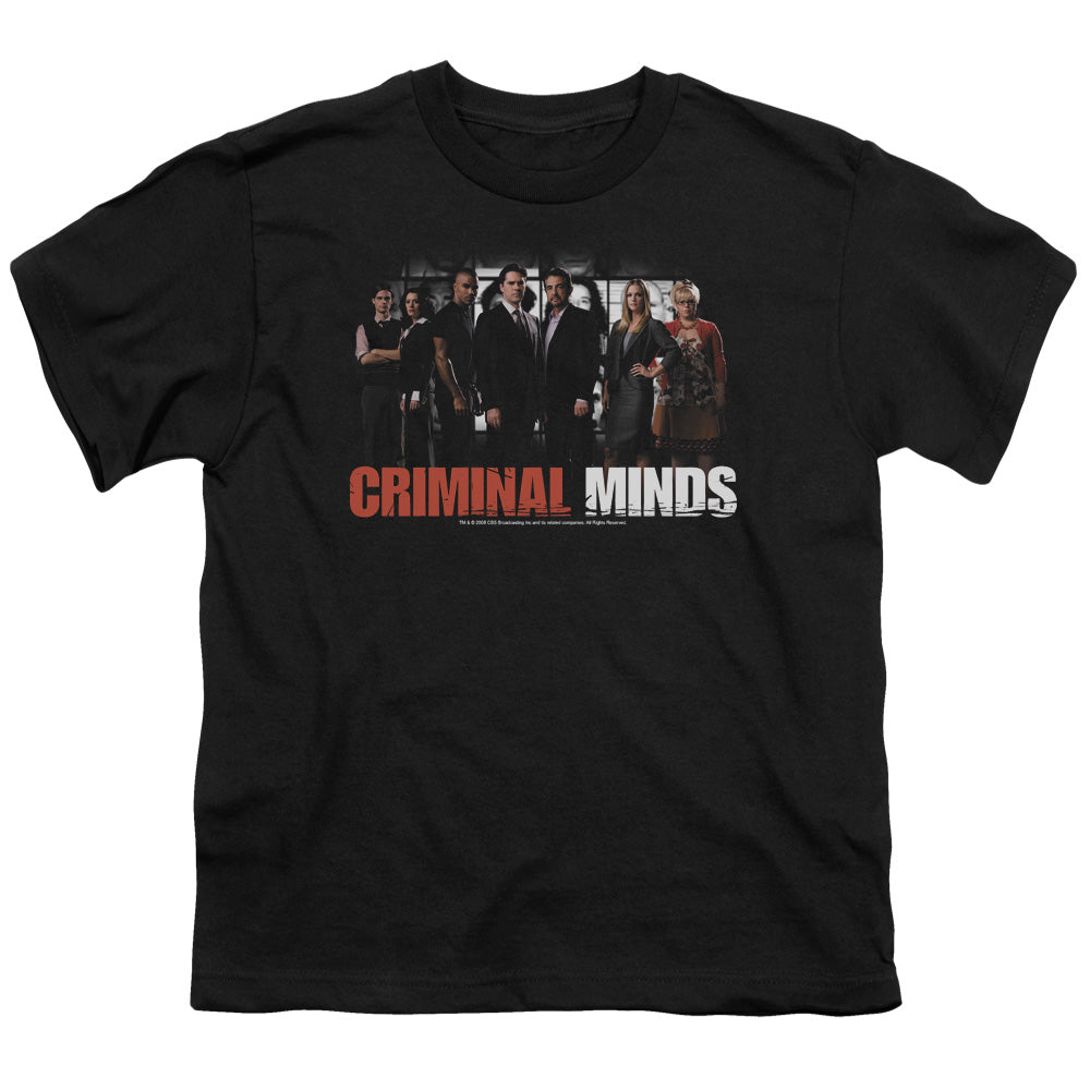 CRIMINAL MINDS : THE BRAIN TRUST S\S YOUTH 18\1 BLACK XS