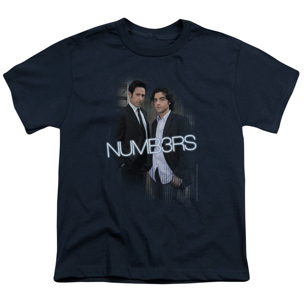 NUMB3RS : DON AND CHARLIE S\S YOUTH 18\1 NAVY LG