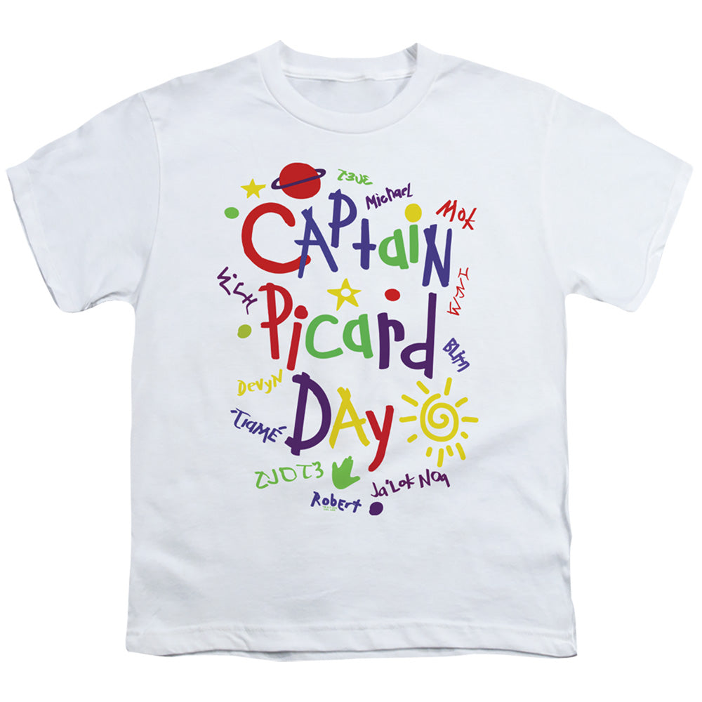 STAR TREK PICARD : PICARD DAY S\S YOUTH 18\1 White XL