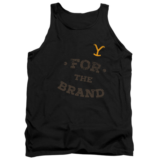 YELLOWSTONE : FOR THE BRAND ADULT TANK Black 2X