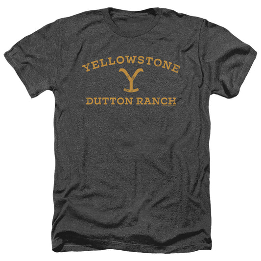 YELLOWSTONE : ARCHED LOGO ADULT HEATHER Black MD