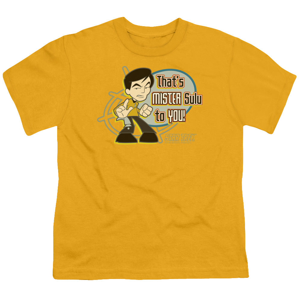 QUOGS : MR. SULU TO YOU S\S YOUTH 18\1 GOLD XL