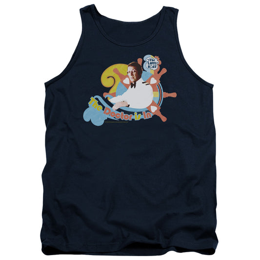 LOVE BOAT : THE DOCTOR IS IN ADULT TANK NAVY XL