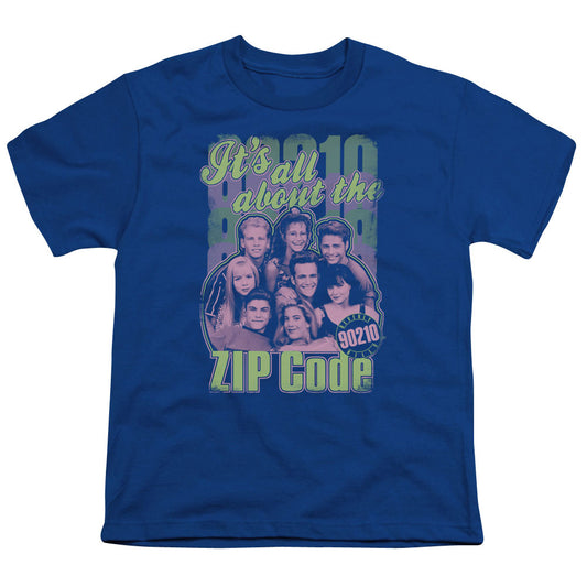 90210 : ZIP CODE S\S YOUTH 18\1 ROYAL BLUE MD
