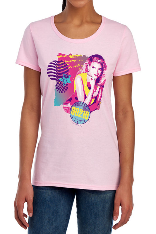 90210 : DONNA S\S WOMENS TEE Pink SM