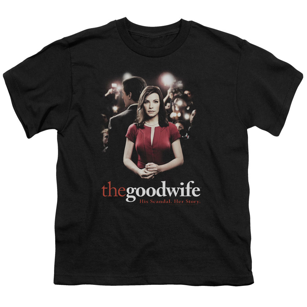 THE GOOD WIFE : BAD PRESS S\S YOUTH 18\1 Black LG