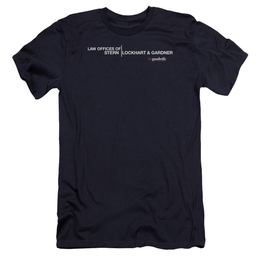 THE GOOD WIFE : LAW OFFICES PREMIUM CANVAS ADULT SLIM FIT 30\1 NAVY 2X