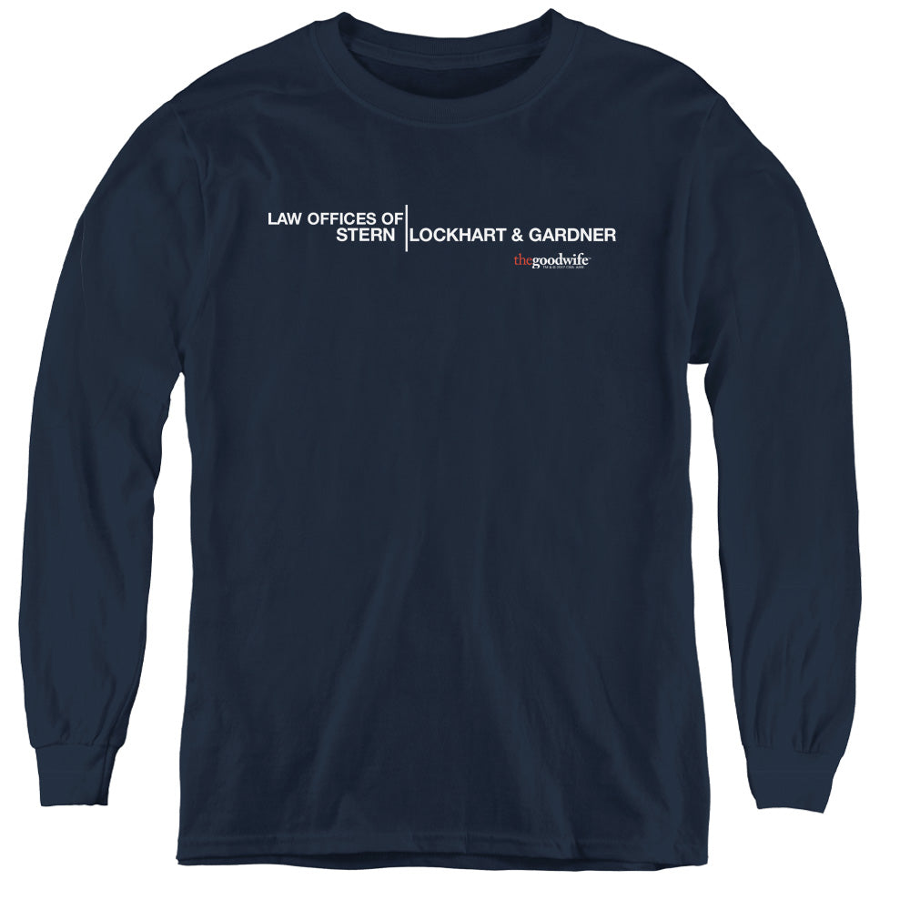 THE GOOD WIFE : LAW OFFICES L\S YOUTH NAVY XL