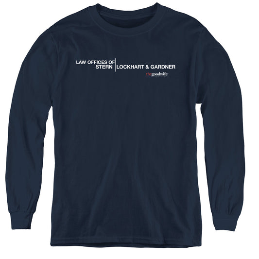 THE GOOD WIFE : LAW OFFICES L\S YOUTH NAVY XL