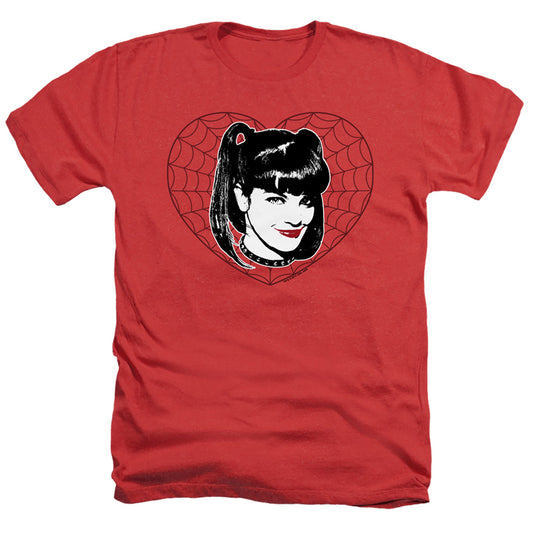 NCIS : ABBY HEART ADULT HEATHER RED XL