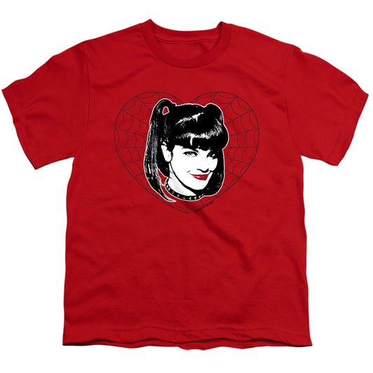 NCIS : ABBY HEART S\S YOUTH 18\1 RED XL