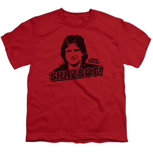 MORK AND MINDY : SHAZBOT S\S YOUTH 18\1 Red XL