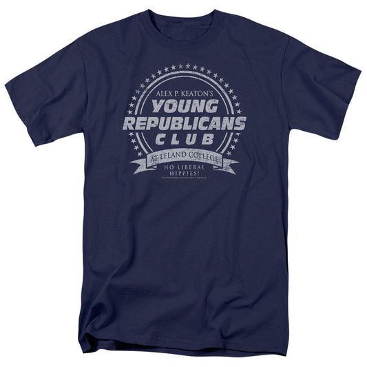 FAMILY TIES : YOUNG REPUBLICANS CLUB S\S ADULT 18\1 NAVY XL