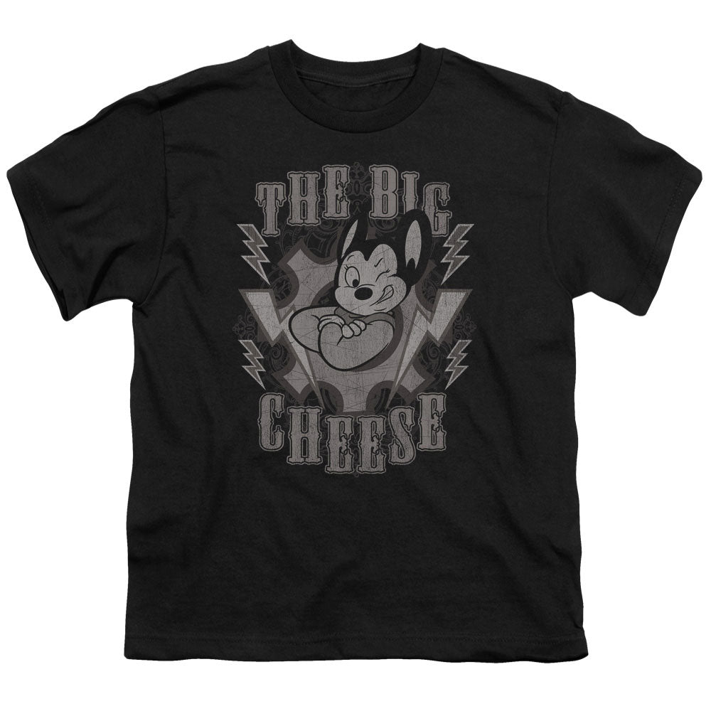 MIGHTY MOUSE : THE BIG CHEESE S\S YOUTH 18\1 Black LG