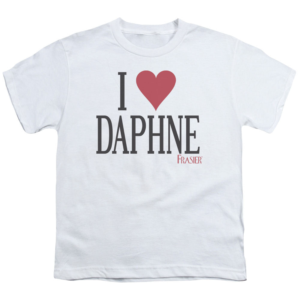 FRASIER : I HEART DAPHNE S\S YOUTH 18\1 WHITE LG