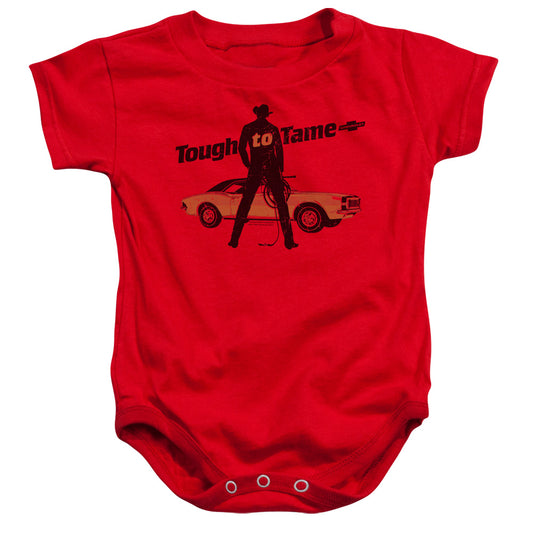 CHEVROLET : TOUGH TO TAME INFANT SNAPSUIT Red XL (24 Mo)