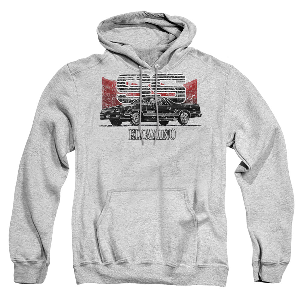 CHEVROLET : EL CAMINO SS MOUNTAINS ADULT PULL OVER HOODIE Athletic Heather XL