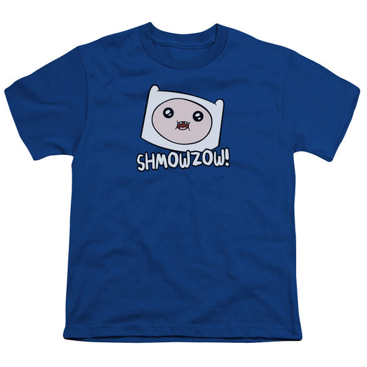 ADVENTURE TIME : SHMOWZOW S\S YOUTH 18\1 Royal Blue MD