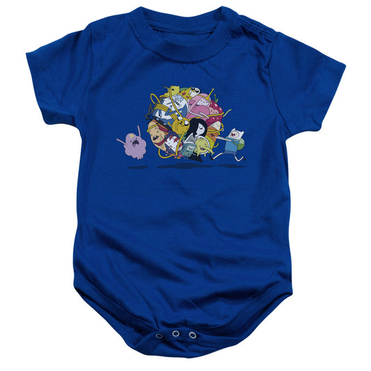 ADVENTURE TIME : GLOB BALL INFANT SNAPSUIT Royal Blue SM (6 Mo)