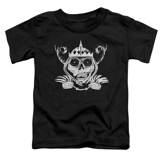 ADVENTURE TIME : SKULL FACE S\S TODDLER TEE Black MD (3T)
